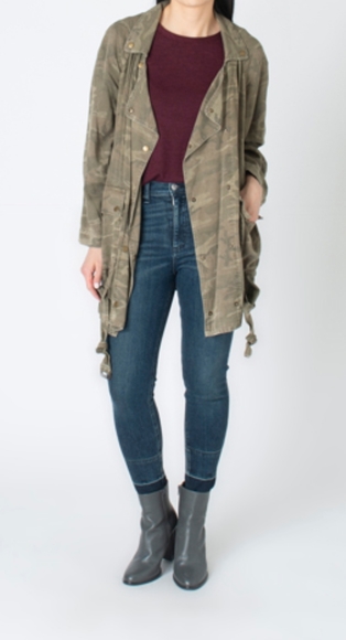 Current/Elliott Camouflage Jacket - Picture 4 of 8